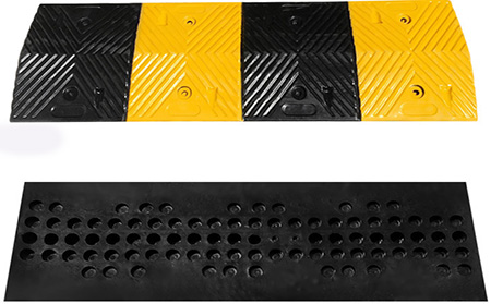 魚尾紋橡膠減速帶